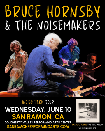 BRUCE HORNSBY & THE NOISEMAKERS - Indigo Park Tour