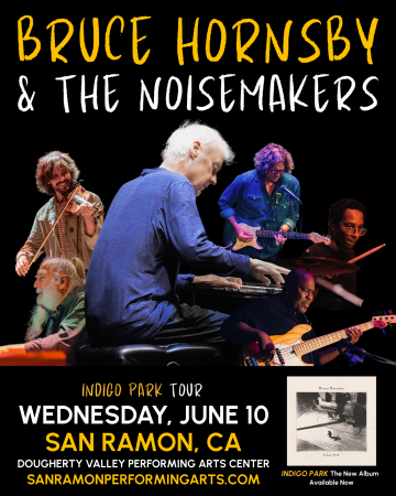 BRUCE HORNSBY & THE NOISEMAKERS - Indigo Park Tour