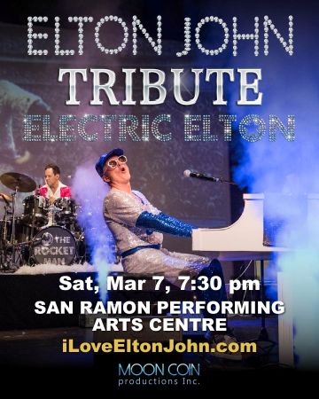 Moon Coin Productions Inc. presents Electric Elton - A Tribute to Elton John