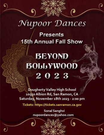 Nupoor Dances Beyond Bollywood 2023